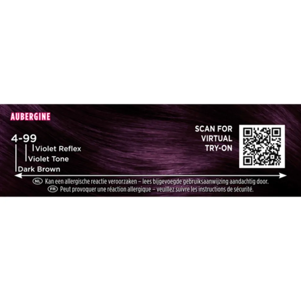 Palette Intensive Creme Haarkleuring 4-99 Aubergine