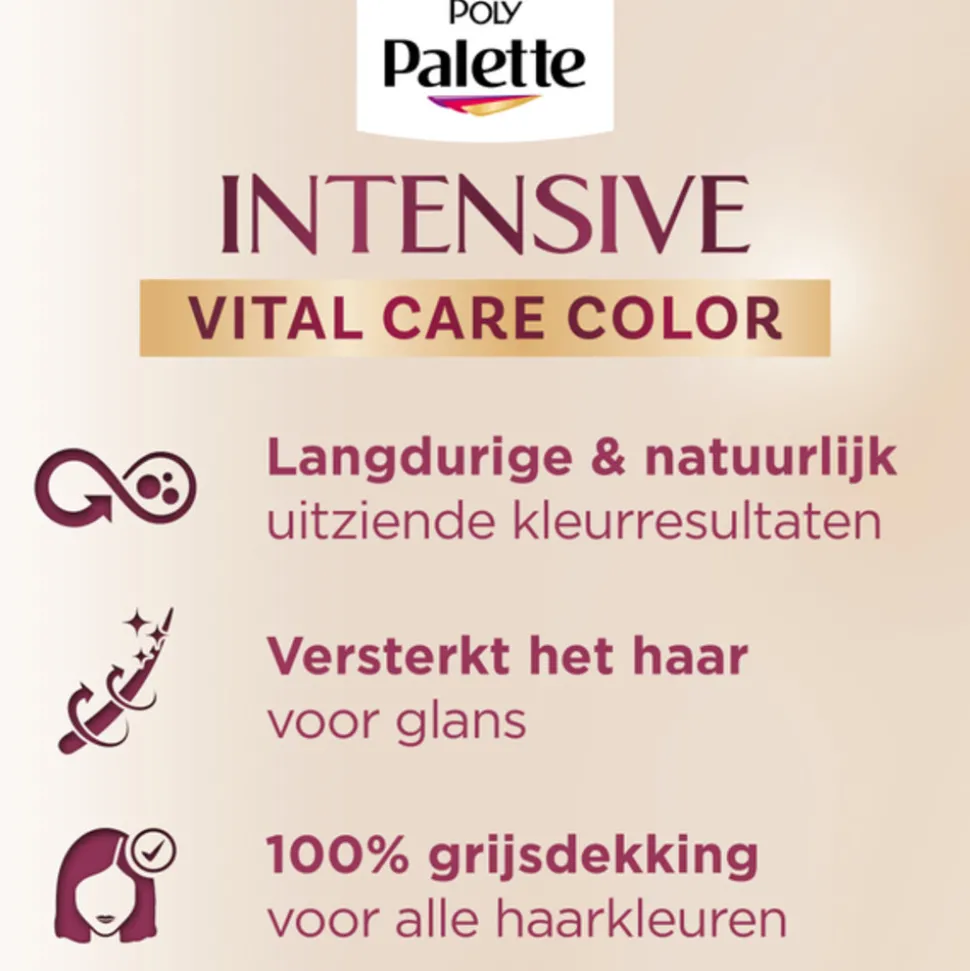 Palette Vital Care 8-50 Midden Goudblond