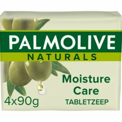 Palmolive Tabletzeep Naturals Olijf & Melk 4x 90 gr