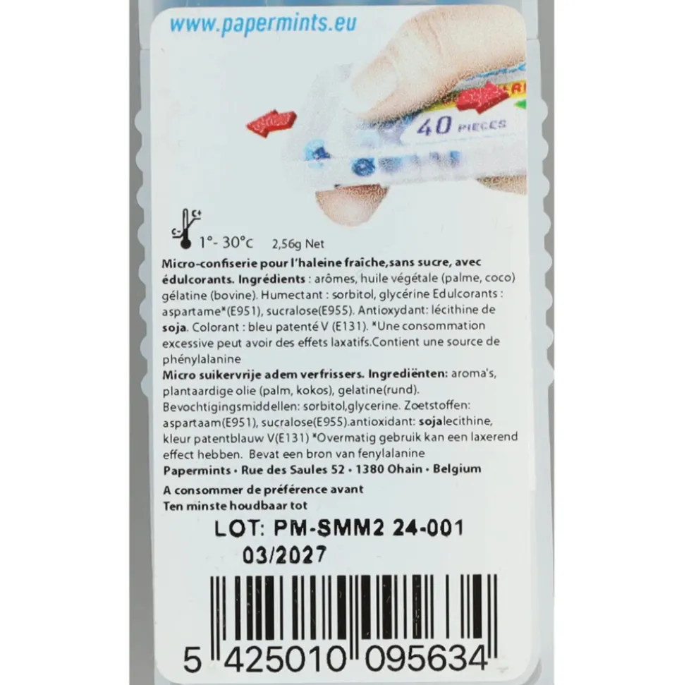 PaperMints CoolCaps Munt 40 stuks