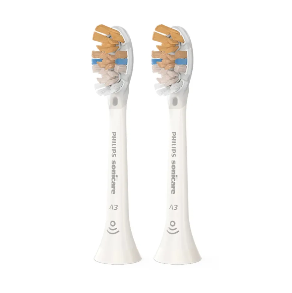 Philips Sonicare Opzetborstels A3 Premium All-in-One Wit 2 stuks