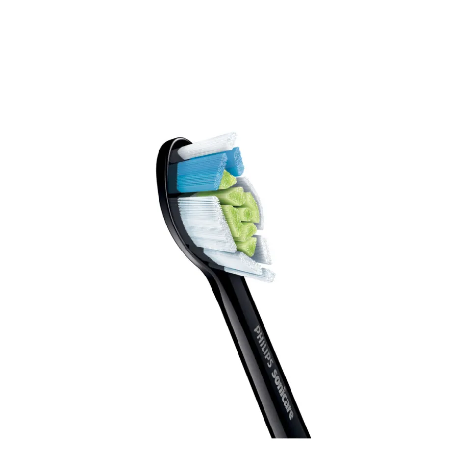 Philips Sonicare Opzetborstels Optimal White W2 Zwart 2 stuks