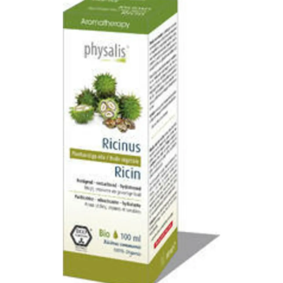 Physalis Aromatherapy Biologisch Ricinus 100 ml