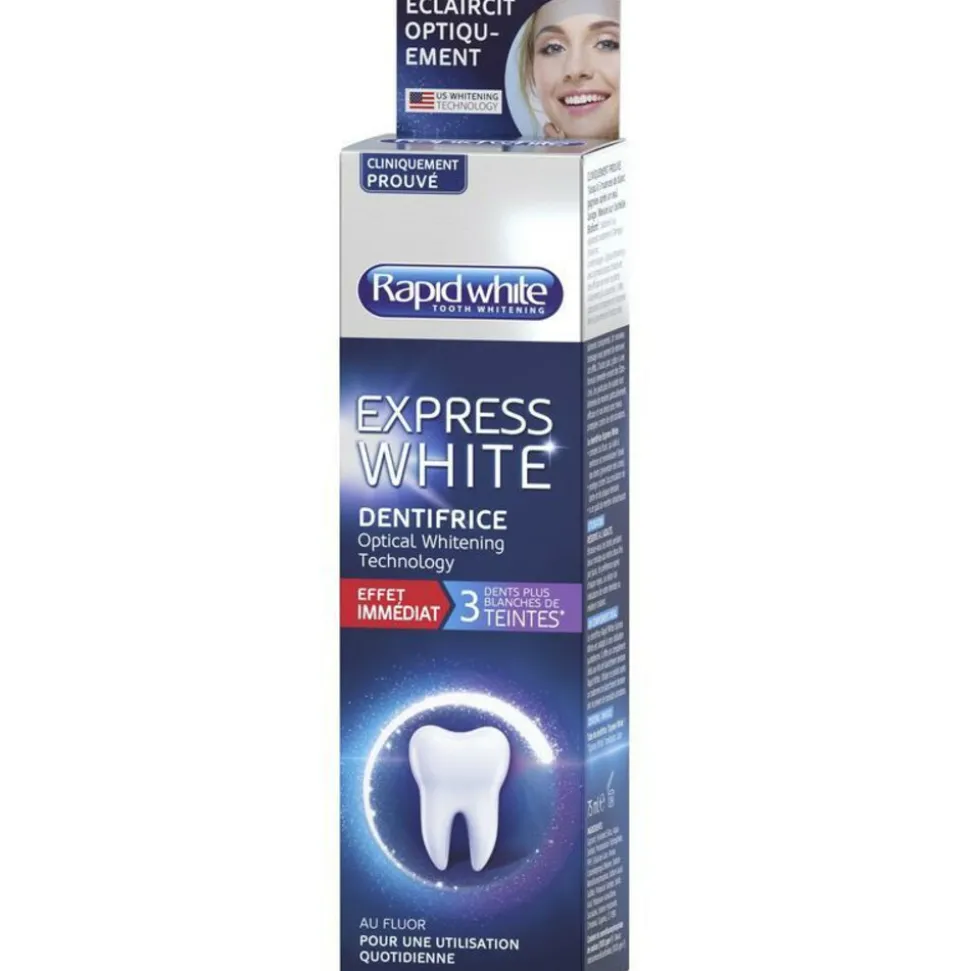 Rapid White Tandpasta Express White 75 ml