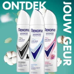 Rexona Deodorant Spray Advanced Protection Cotton Dry 150 ml