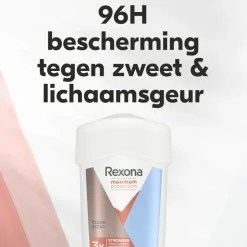 Rexona Deodorant Stick Cream Maximum Protection Clean Scent 45 ml