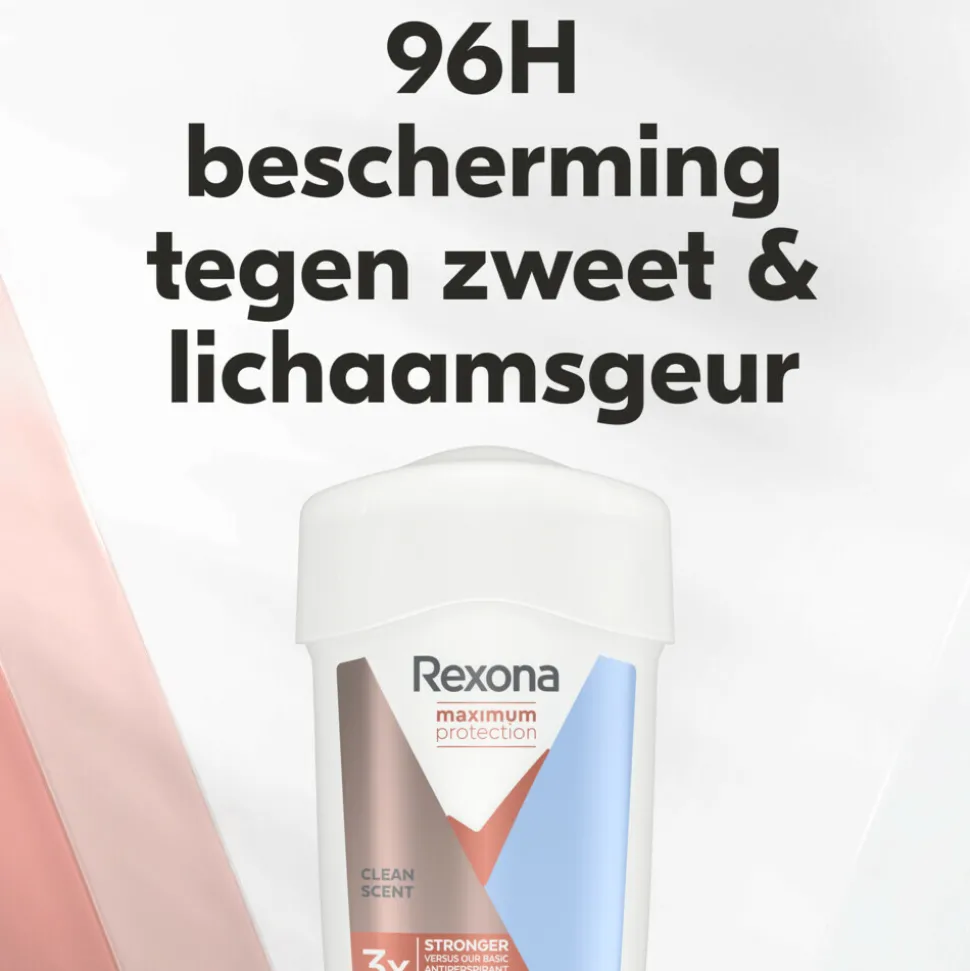 Rexona Deodorant Stick Cream Maximum Protection Clean Scent 45 ml