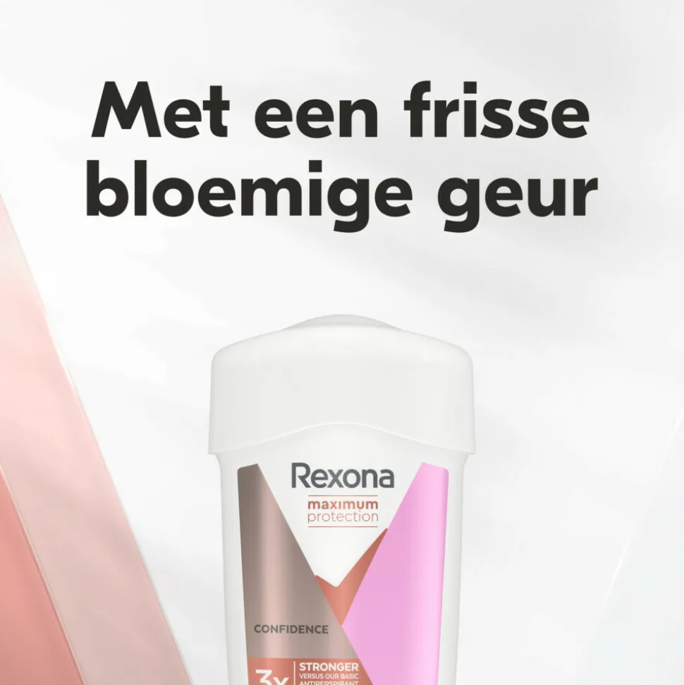 Rexona Deodorant Stick Cream Maximum Protection Confidence 45 ml