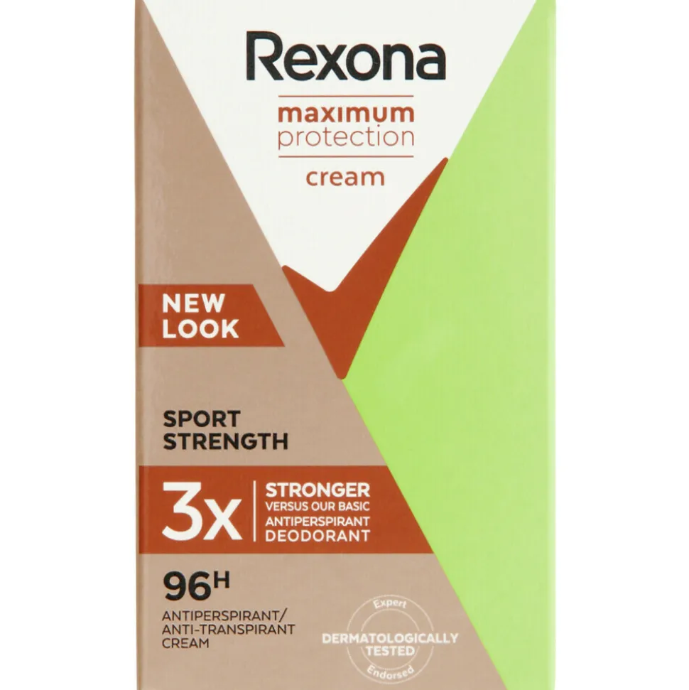 Rexona Deodorant Stick Cream Maximum Protection Sport Strength 45 ml