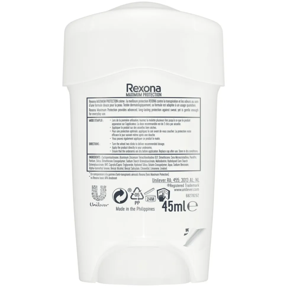 Rexona Men Deodorant Roller Maximum Protection Clean Scent 45 ml