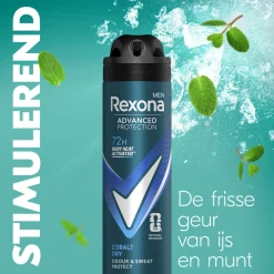 Rexona Men Deodorant Spray Advanced Protection Cobalt Dry 150 ml