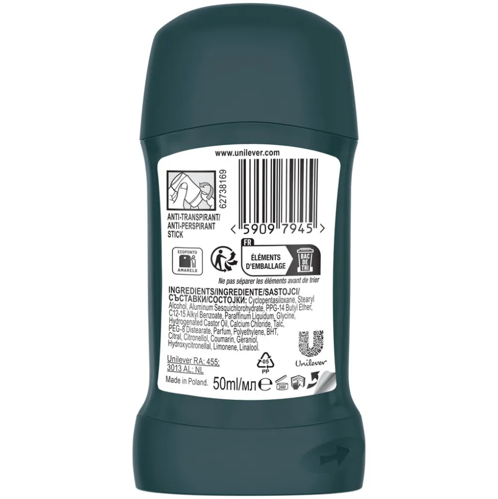 Rexona Men Deodorant Stick Advanced Protection Cobalt Dry 50 ml