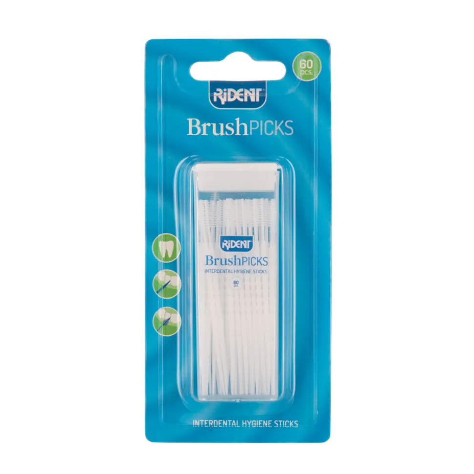 Rident Brushpicks 60 stuks