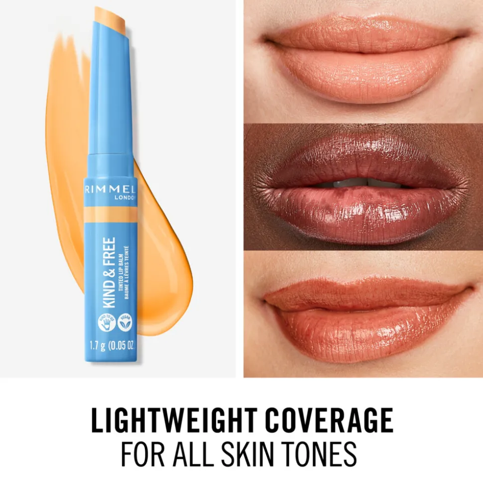 Rimmel Kind & Free Tinted Lipbalm Air Strom 001 4 gr