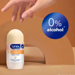 Sanex Deodorant Roller Dermo Invisible 53 ml