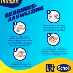 Scholl Eelt Verwijderpleisters 4 stuks