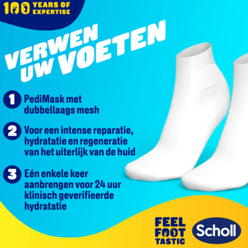 Scholl Expert Care Voetmasker Voedend 1 paar