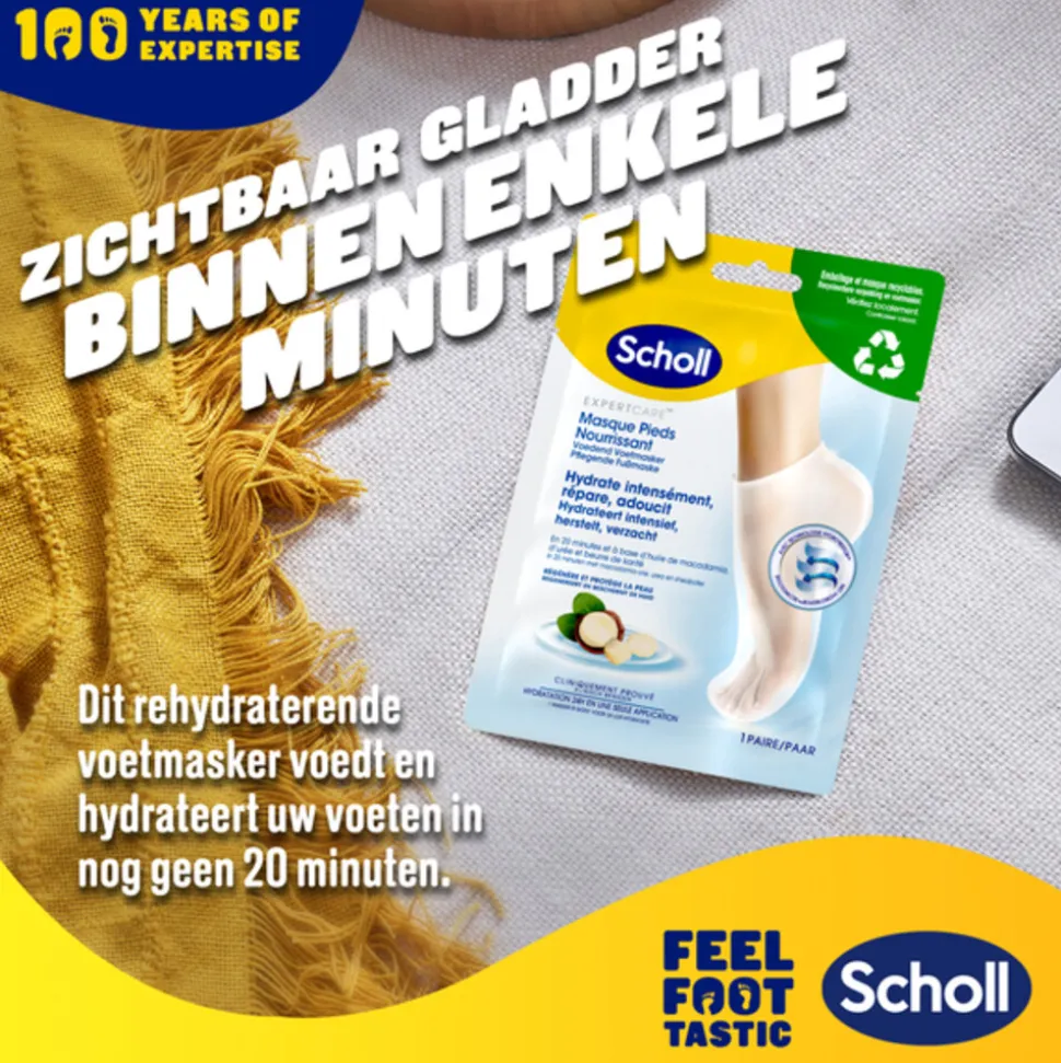 Scholl Expert Care Voetmasker Voedend 1 paar