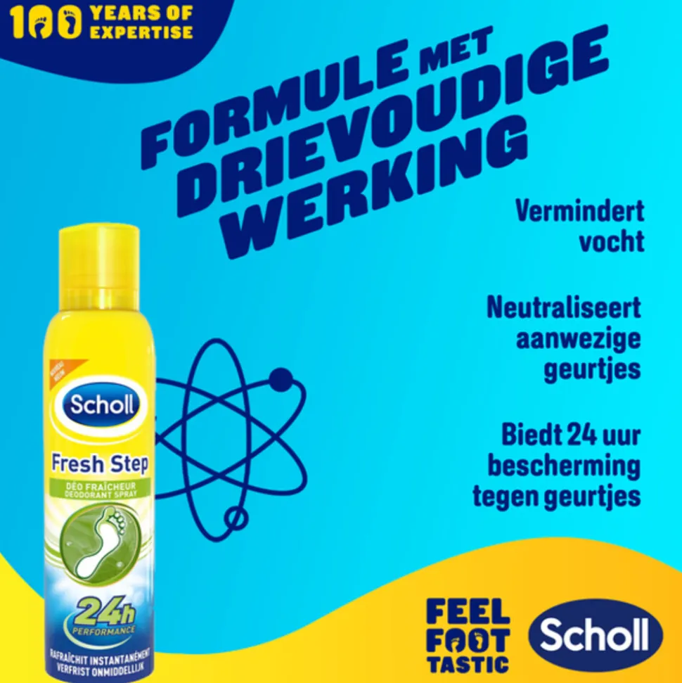 Scholl Fresh Step Deodorant Spray 150 ml