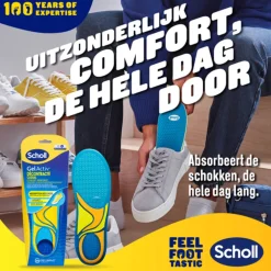 Scholl GelActiv Inlegzolen Casual Large Maat 41-46.5 1 paar