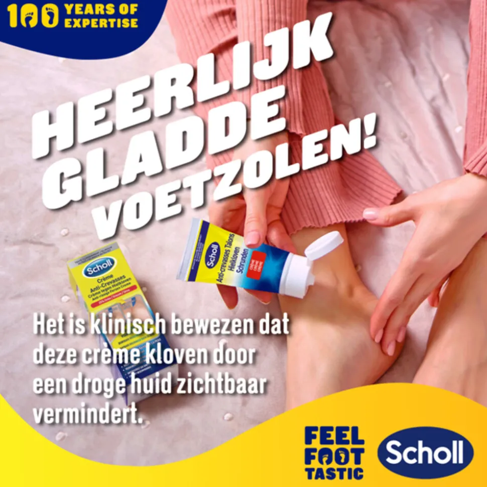 Scholl Herstellende Creme Hielkloven K+ 60 ml