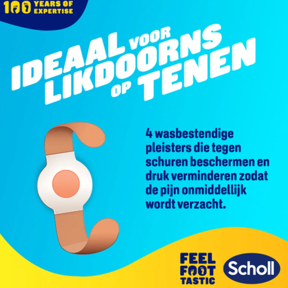 Scholl Likdoorn Verwijderpleisters 8 stuks