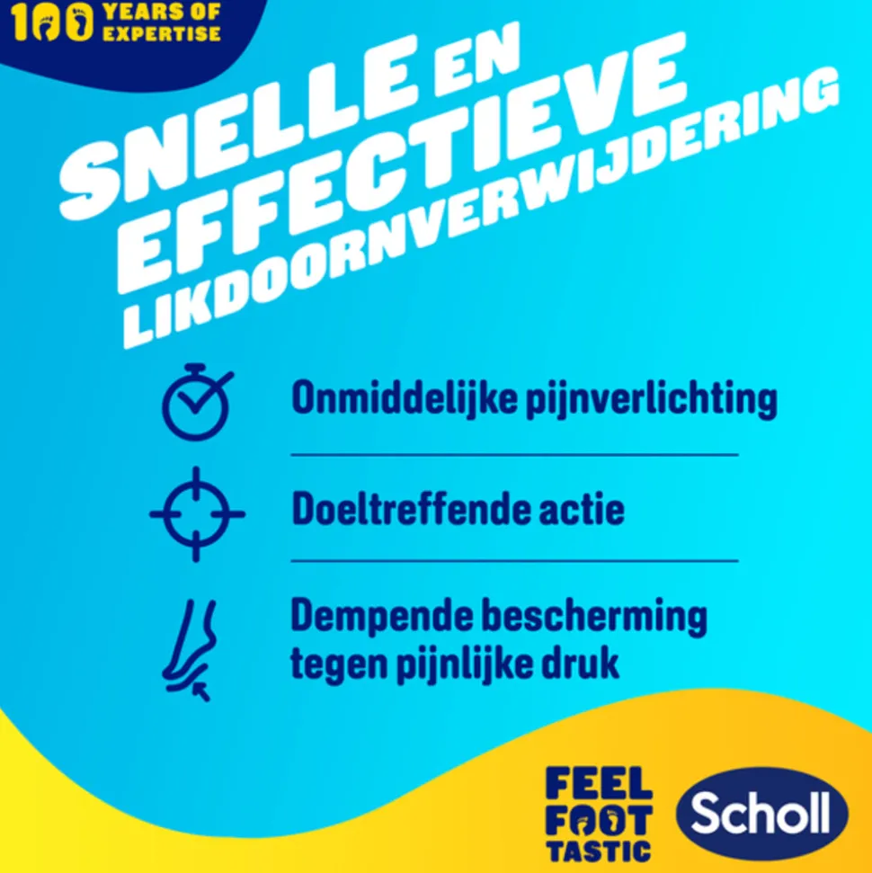 Scholl Likdoorn Verwijderpleisters 8 stuks