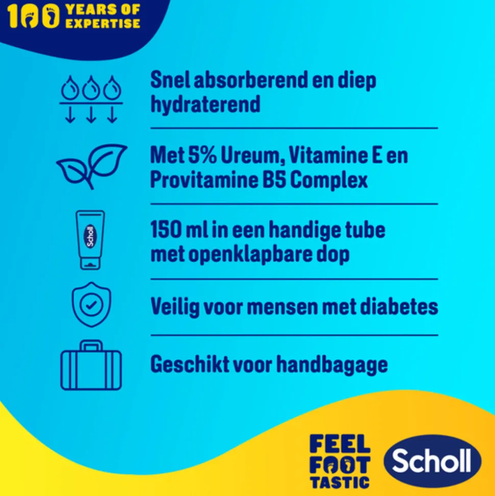 Scholl Voetencrème Intens Voedend 150 ml