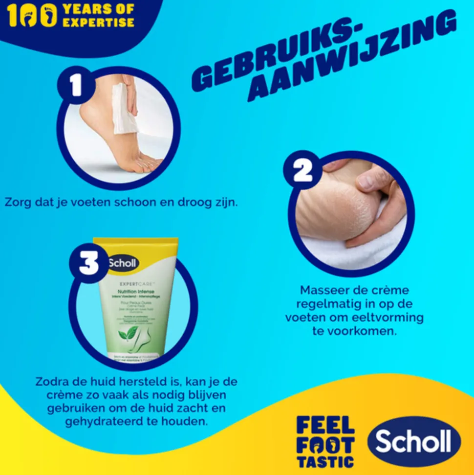 Scholl Voetencrème Intens Voedend 150 ml