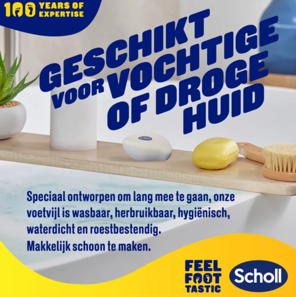 Scholl Voetvijl Nano Glas