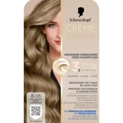 Schwarzkopf Creme Supreme Haarkleuring 8-16 1 set