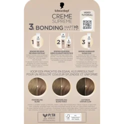 Schwarzkopf Creme Supreme Haarkleuring 7-16 1 set