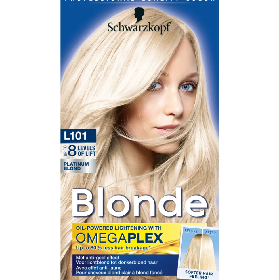 Schwarzkopf Permanente Blondering Platinum Blond L101