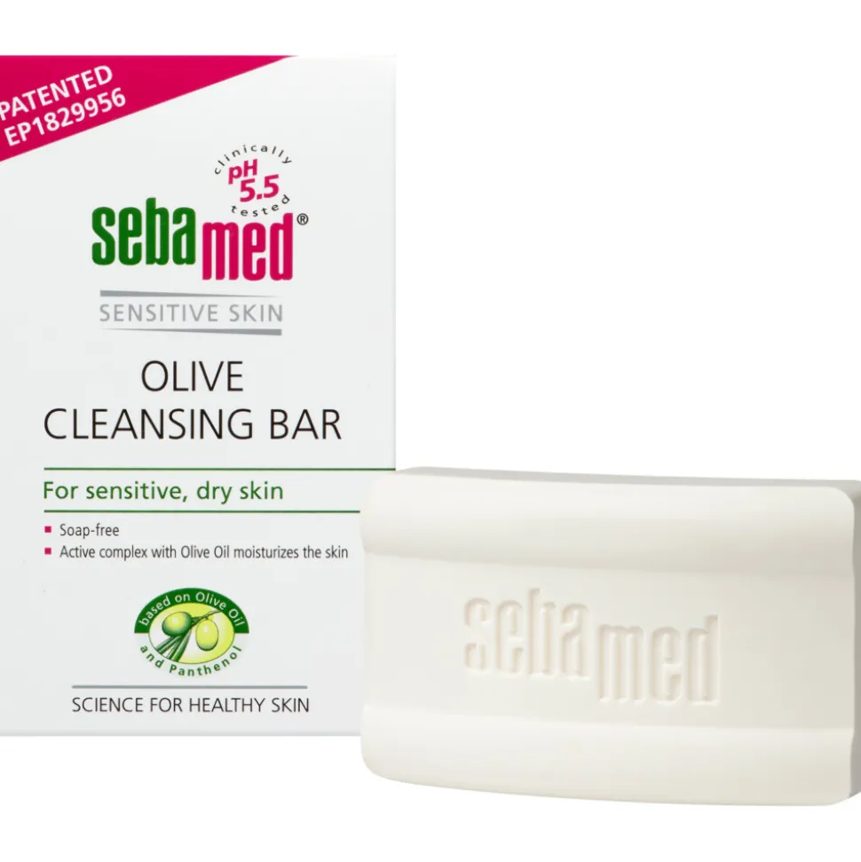 Sebamed Zeepvrij Wastablet Olijf 150 gr