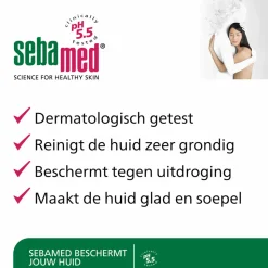 Sebamed Zeepvrije Wasemulsie Pomp 1000 ml