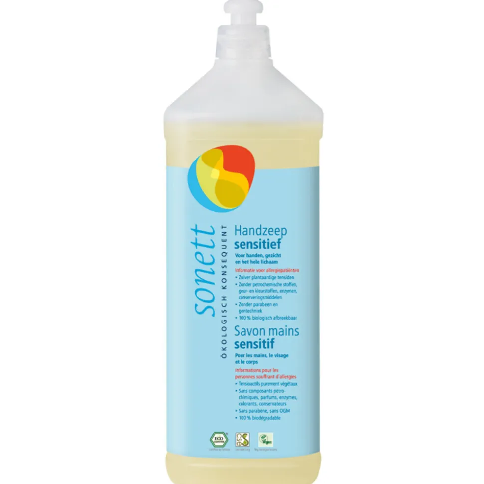 Sonett Vloeibare Handzeep Neutraal 1000 ml