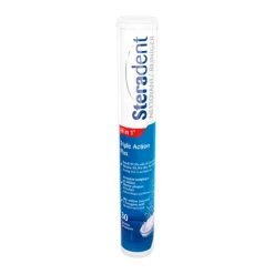 Steradent Triple Action Plus Kunstgebit Reiniger 30 tabletten