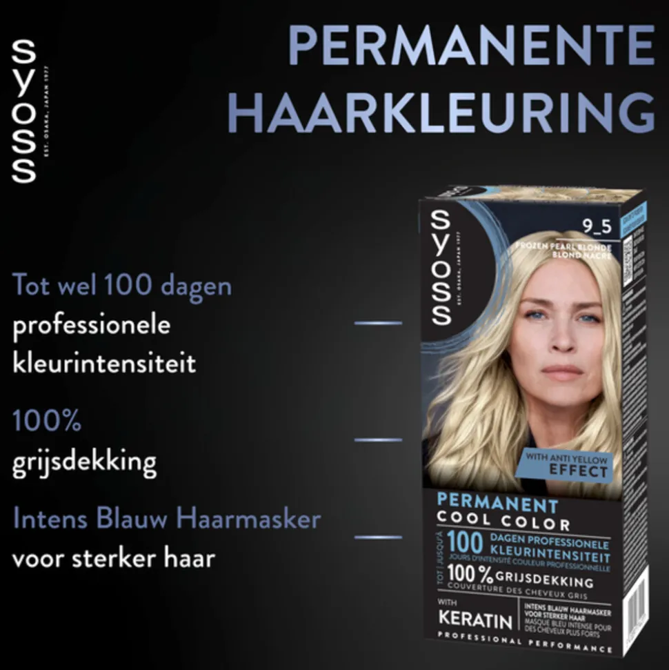Syoss Baseline Haarverf 9-5 Frozen Pearl Blonde