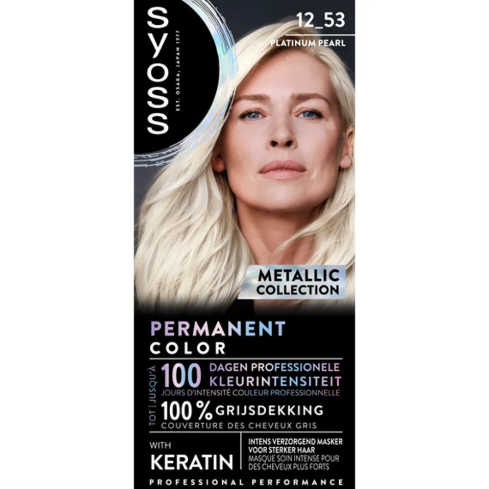 Syoss Baseline Haarverf 12-53 Platinum Pearl