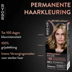 Syoss Baseline Haarverf 7-6 Middenblond