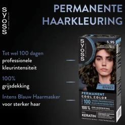 Syoss Baseline Haarverf 5-95 Cool Lichtbruin