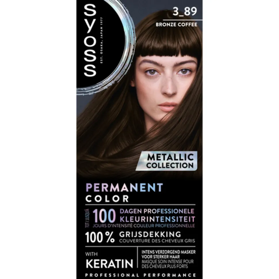 Syoss Baseline Haarverf 3-89 Bronze Coffee