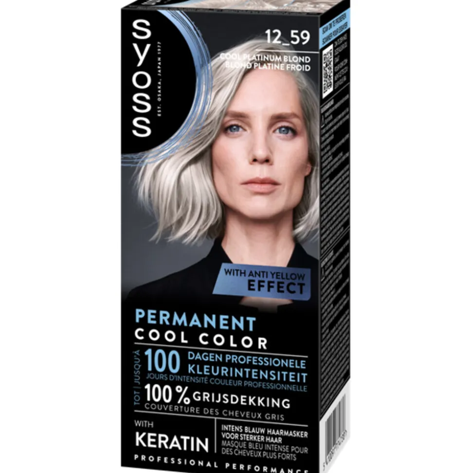 Syoss Baseline Haarverf 12-59 Cool Platinum Blond