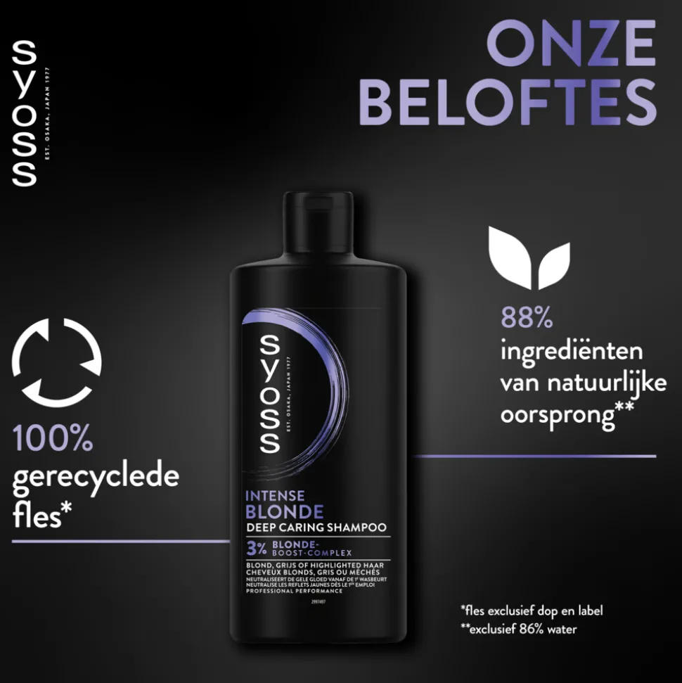 Syoss Blonde Shampoo 440 ml