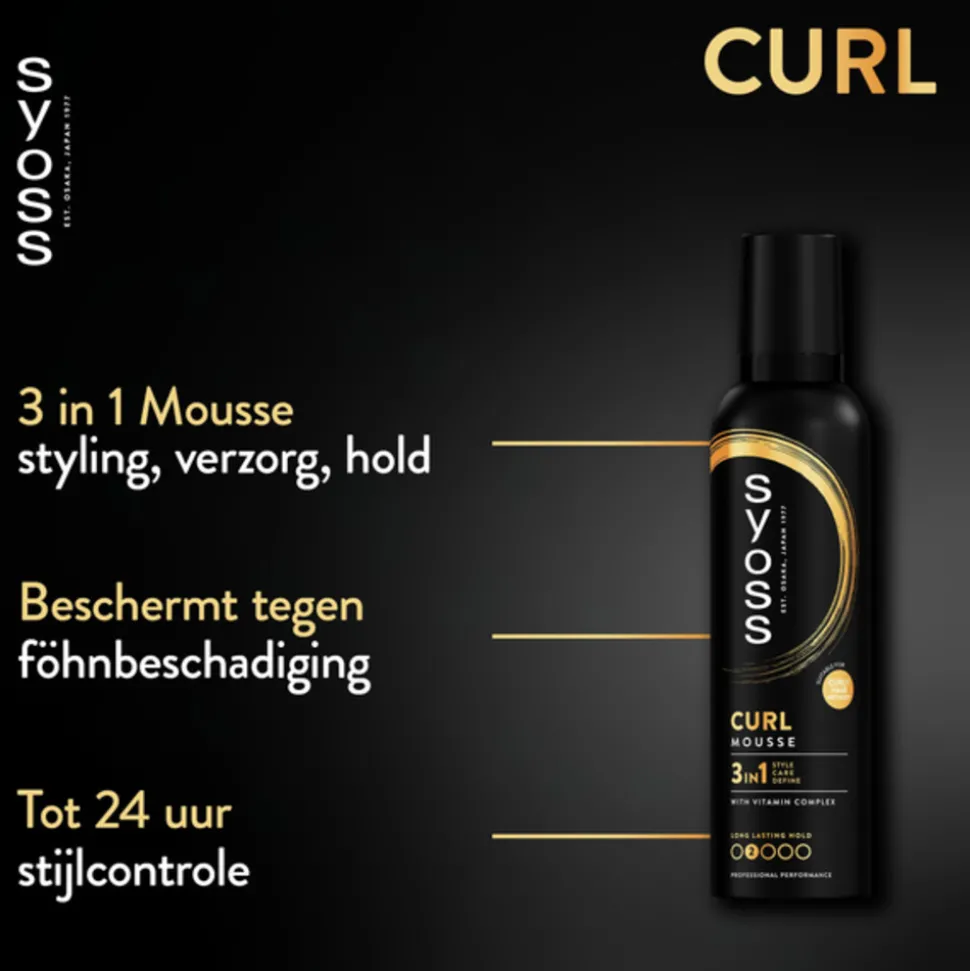 Syoss Curl Haarmousse 250 ml