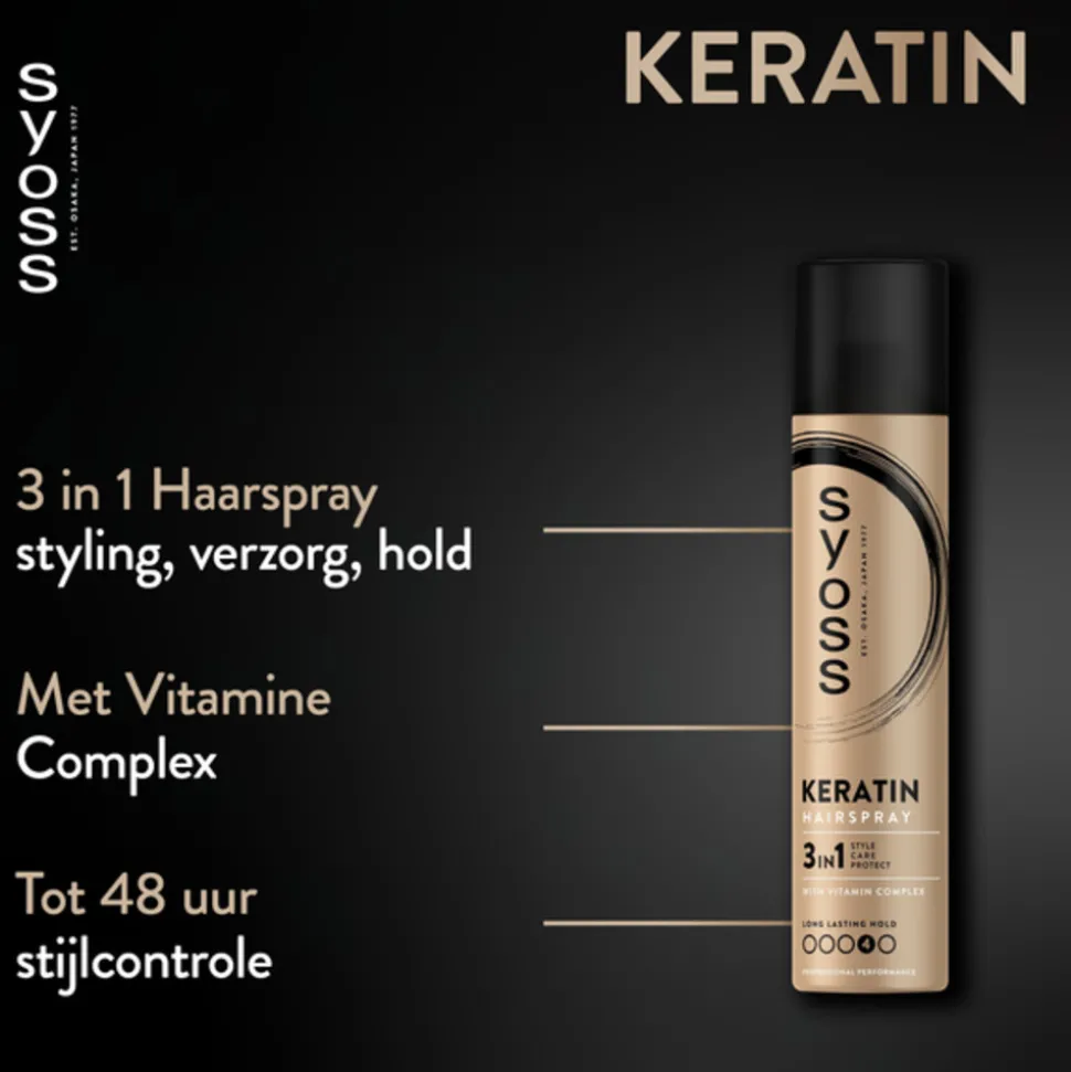 Syoss Keratin Haarspray 300 ml