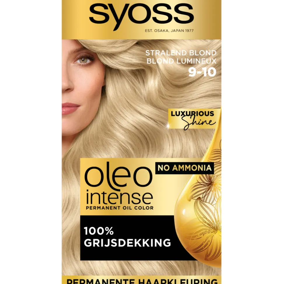 Syoss Oleo Intense Haarverf 9-10 Stralend Blond