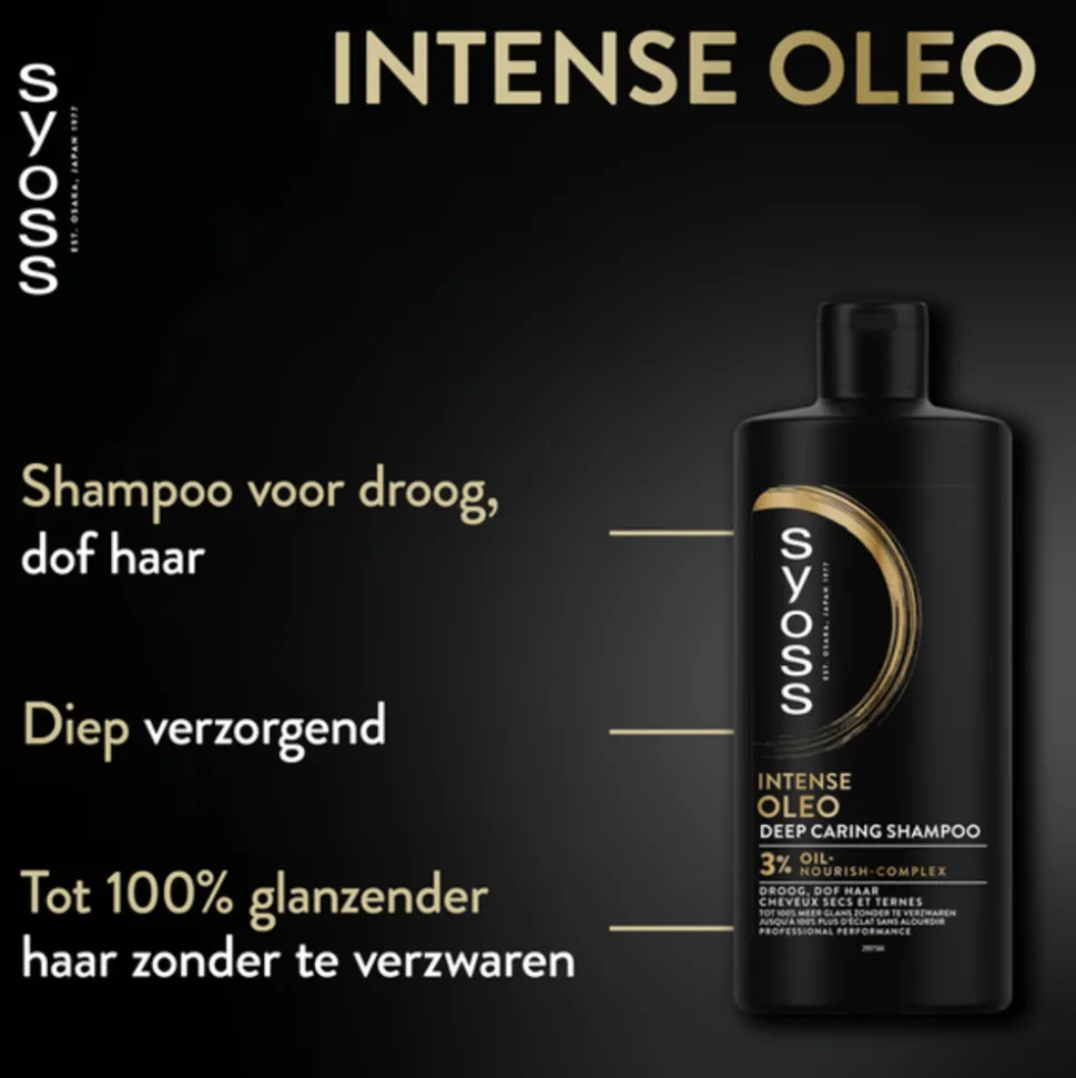 Syoss Oleo Shampoo 440 ml