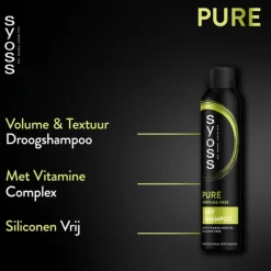 Syoss Pure Fresh Droogshampoo 200 ml