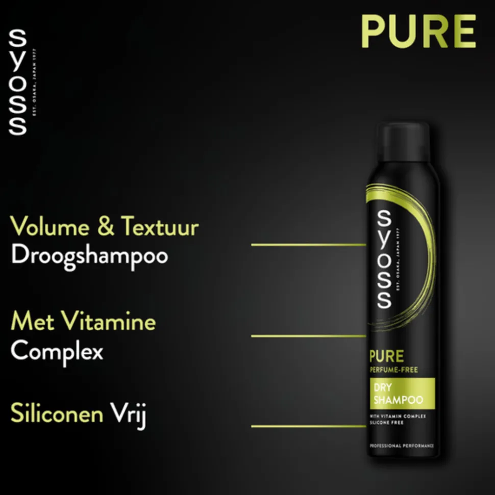 Syoss Pure Fresh Droogshampoo 200 ml